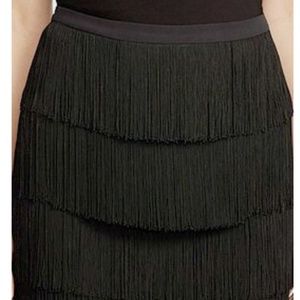 NWT Lauren 4 layer fringe skirt